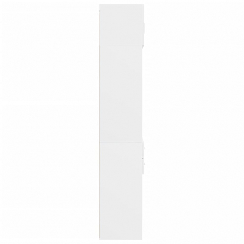 Hochschrank Weiß 70x42,5x225 cm Holzwerkstoff