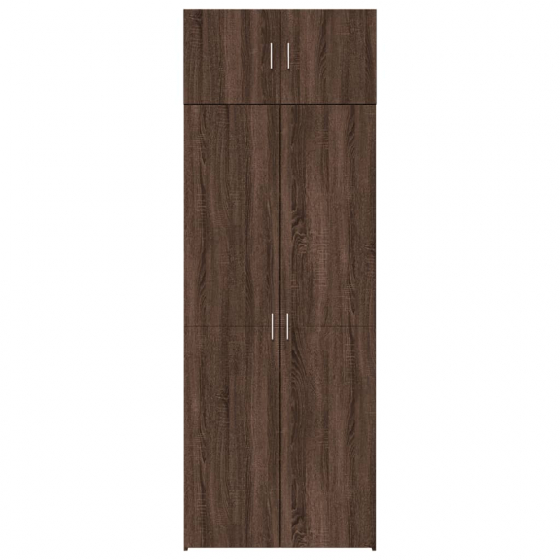 Hochschrank Eichen-Optik 80x42,5x225 cm Holzwerkstoff