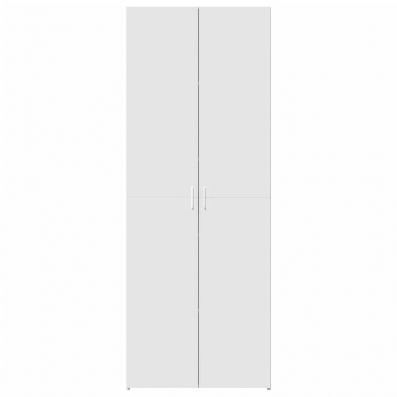 Highboard Weiß 70x42,5x185 cm Holzwerkstoff