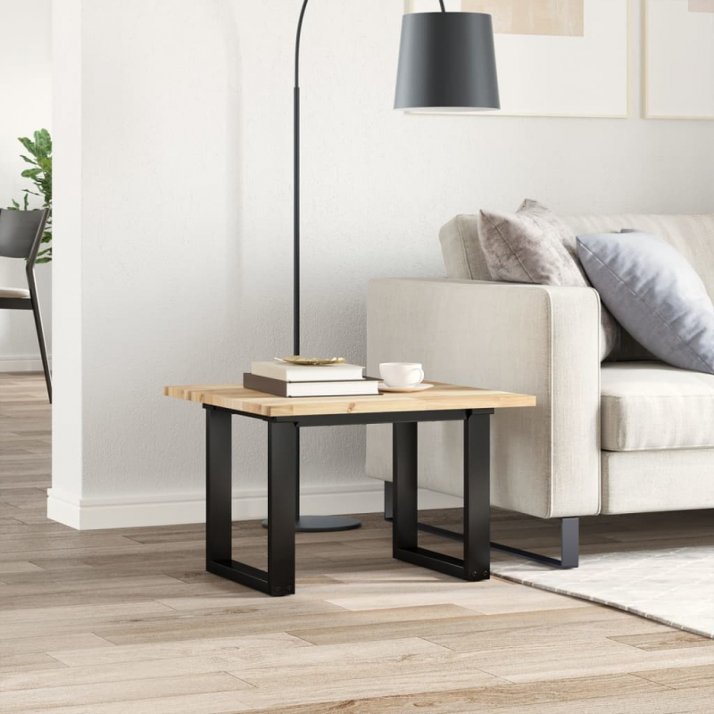 Tischplatte Quadratisch 60x60x2 cm Massivholz Akazie