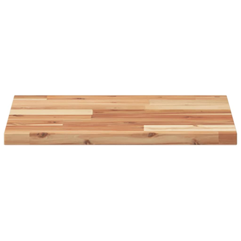 Tischplatte Quadratisch 40x40x2 cm Massivholz Akazie