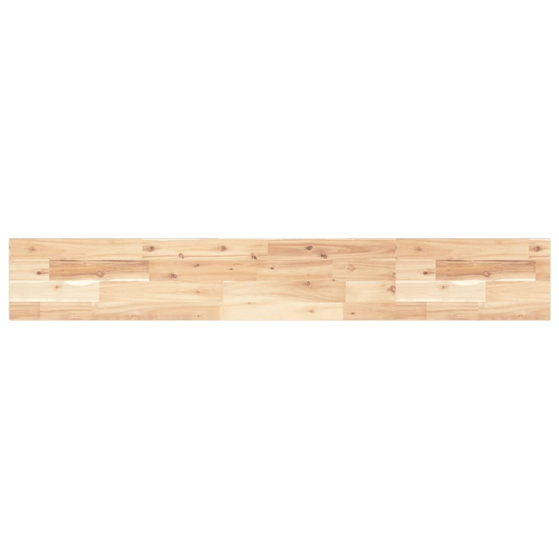 Tischplatte 120x20x2 cm Rechteckig Massivholz Akazie