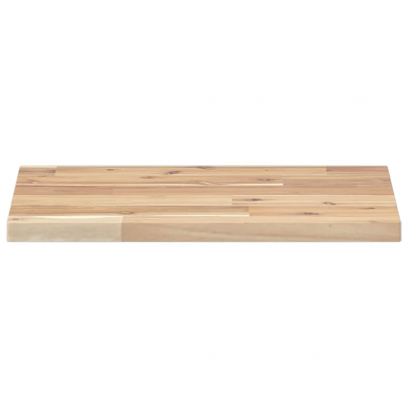 Tischplatte 60x30x2 cm Rechteckig Massivholz Akazie