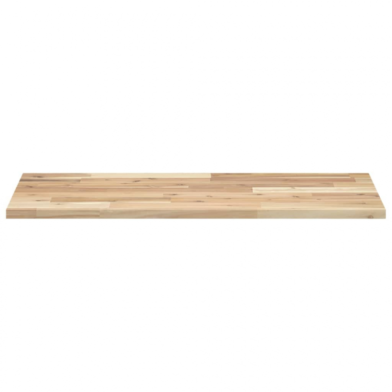 Tischplatte 60x40x2 cm Rechteckig Massivholz Akazie