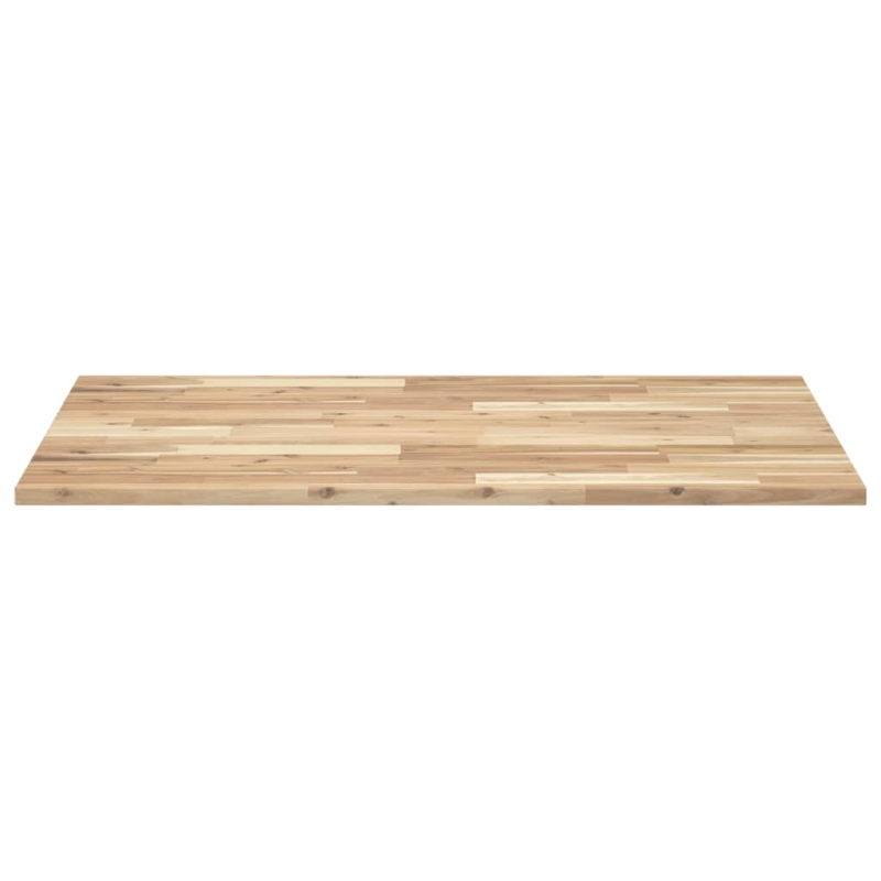 Tischplatte Rechteckig 80x70x2 cm Massivholz Akazie