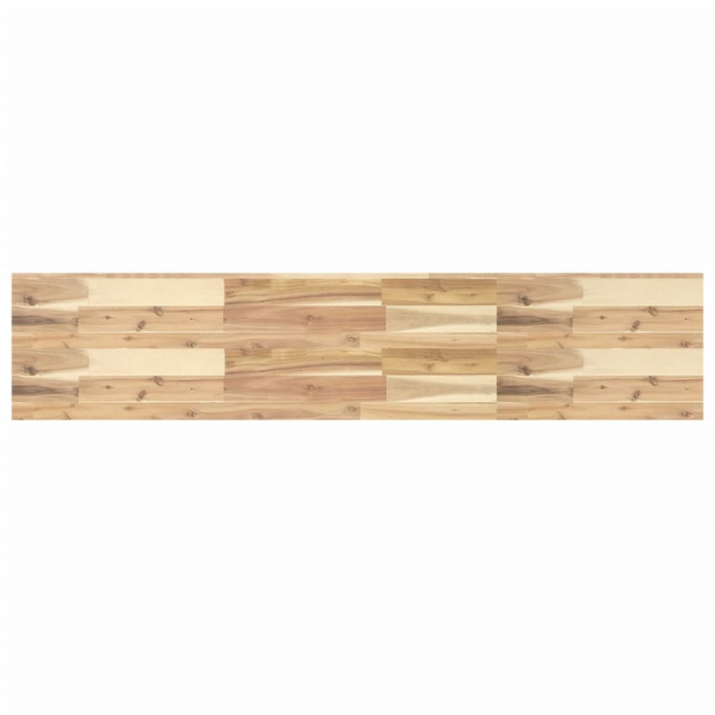 Tischplatte 140x30x4 cm Rechteckig Massivholz Akazie