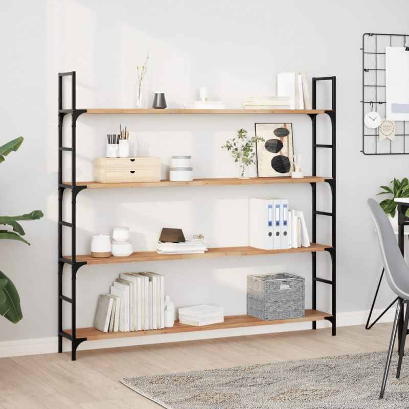 Tischplatte Rechteckig 140x20x2 cm Massivholz Akazie