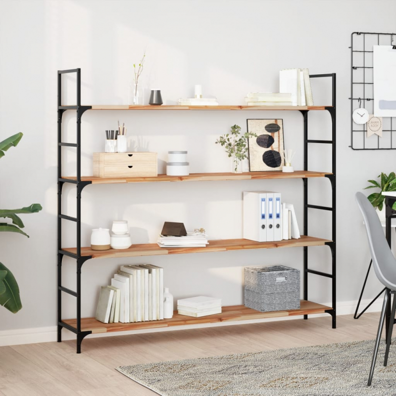 Tischplatte Rechteckig 140x30x2 cm Massivholz Akazie