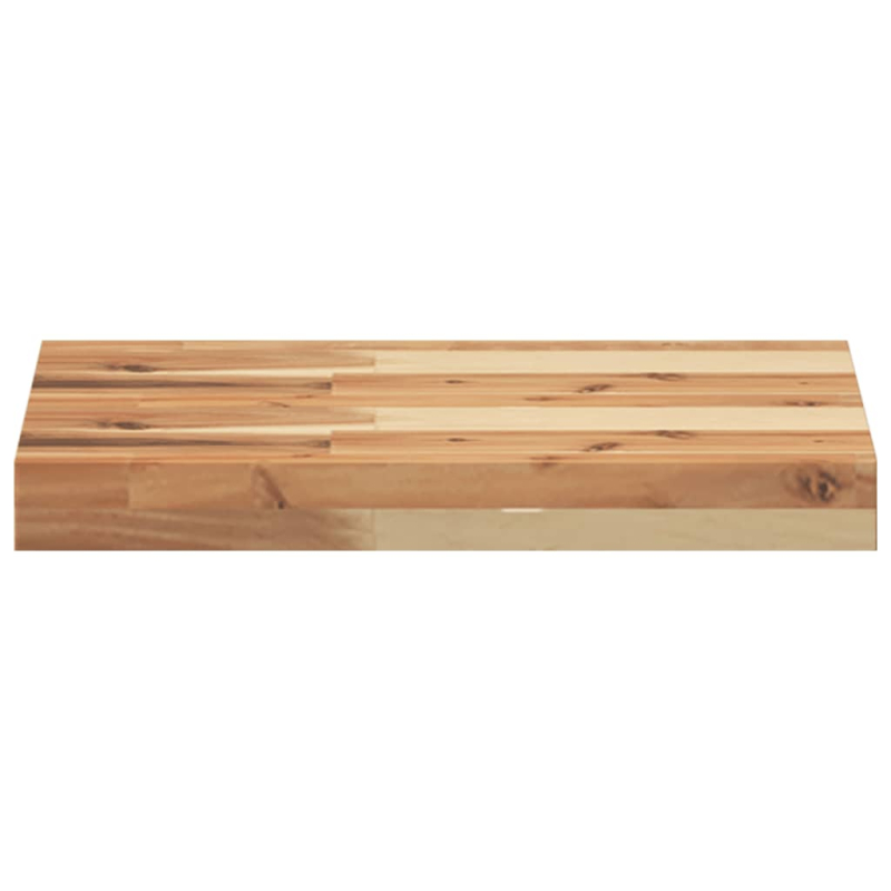 Tischplatte 40x30x4 cm Rechteckig Massivholz Akazie
