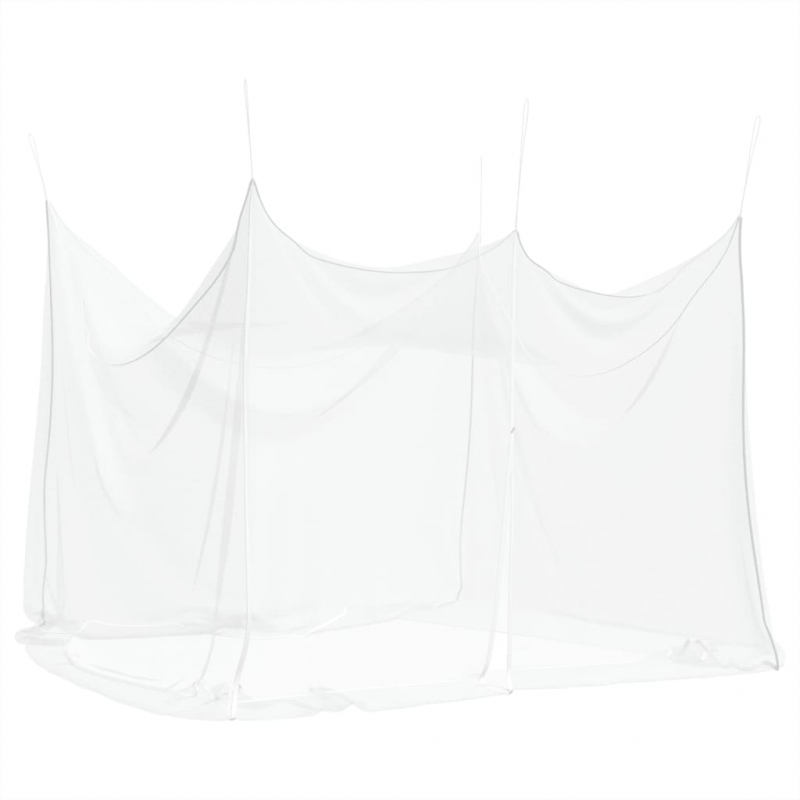 Moskitonetz Indoor Outdoor 156 Mesh Weiß 300x300x250 cm