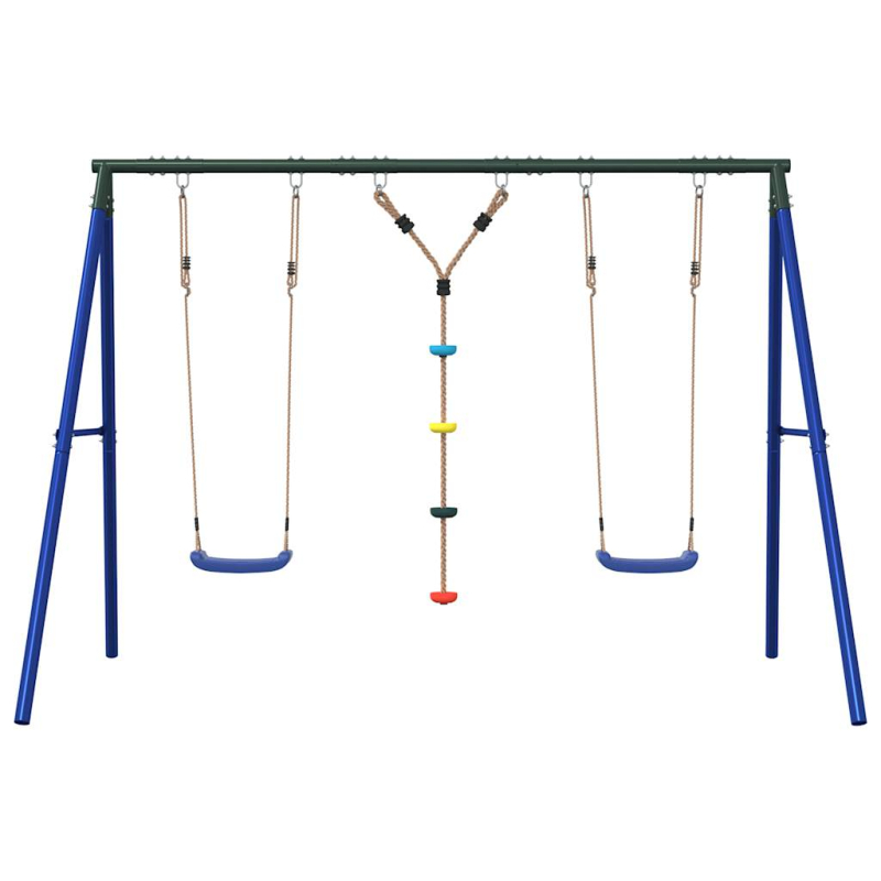 Schaukel-Set mit Schaukelsitzen und Kletterschaukel