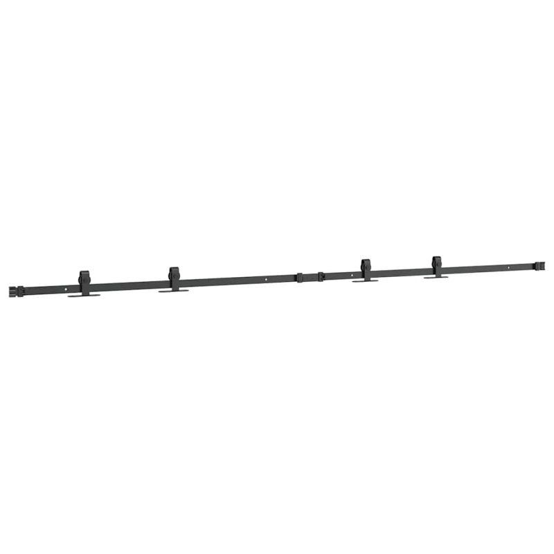 Schiebetürbeschlag Set für Schranktüren 213 cm Karbonstahl