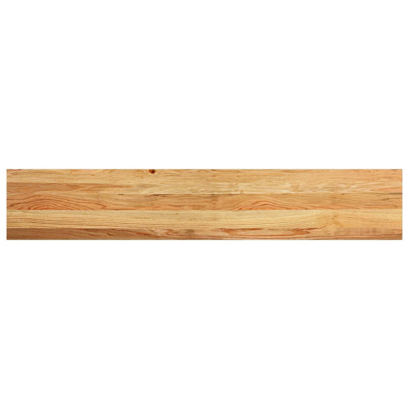 Fensterbänke 2 Stk. Hellbraun 140x25x2 cm Massivholz Eiche