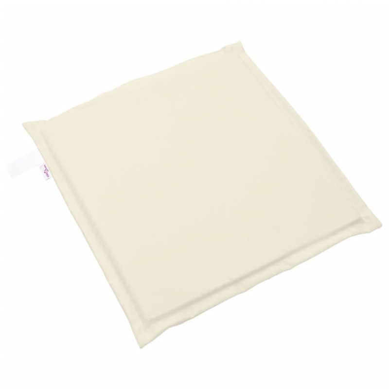 Garten-Sitzkissen 4 Stk. Creme 45x45x2 cm Quadratisch