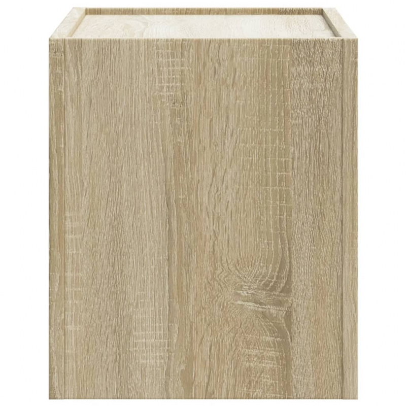 Wand-Nachttisch Sonoma-Eiche 45x30x35 cm