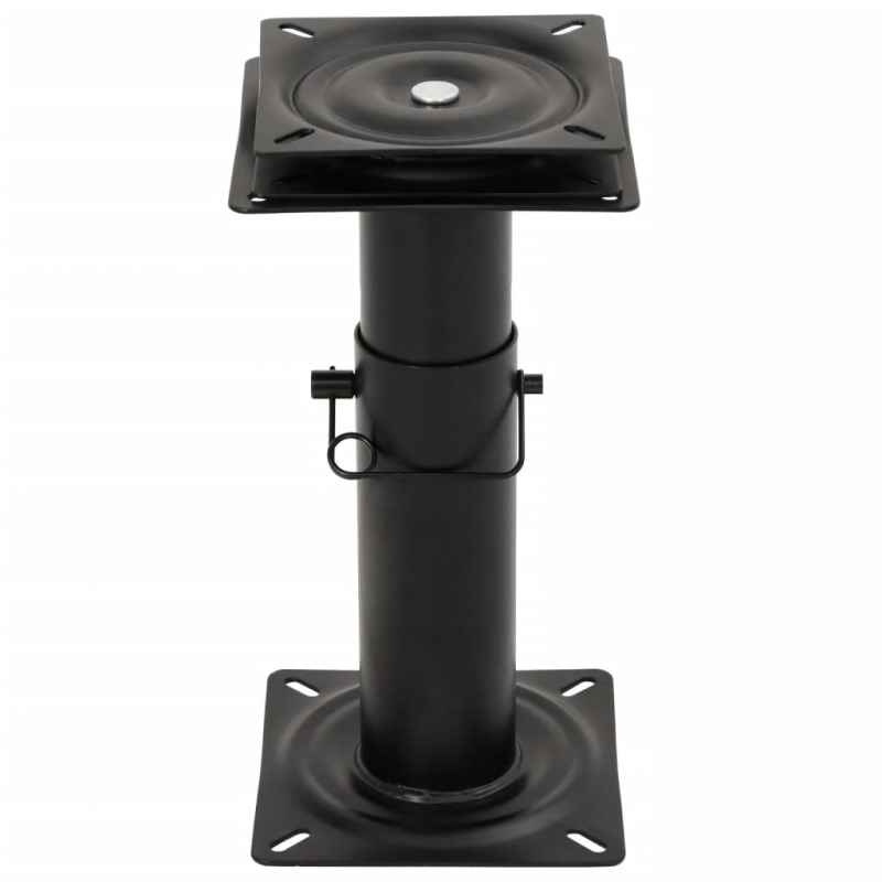Bootssitz-Podeste 2 Stk. 360° Drehbar Einstellbar Stahl