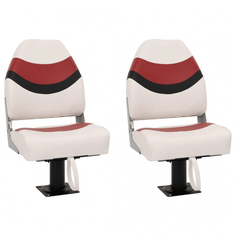 Bootssitze mit Podest 2 Stk. 360° Drehbar