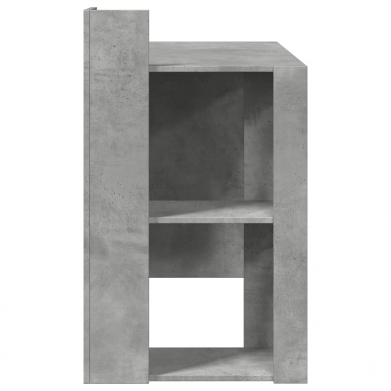 Schreibtisch Betongrau 103,5x56,5x94 cm Holzwerkstoff