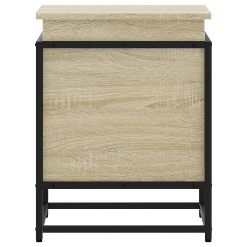 Aufbewahrungsbox mit Deckel Sonoma 40x40x51,5 cm Holzwerkstoff