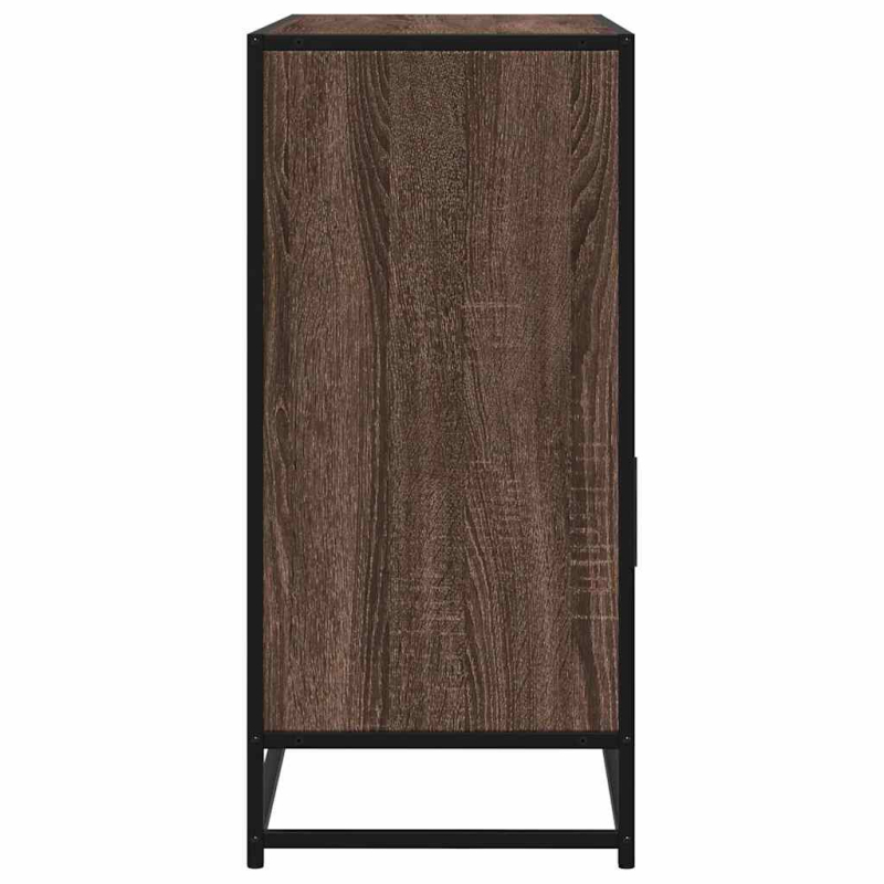 Sideboard Braun Eichen-Optik 100x35x76 cm Holzwerkstoff