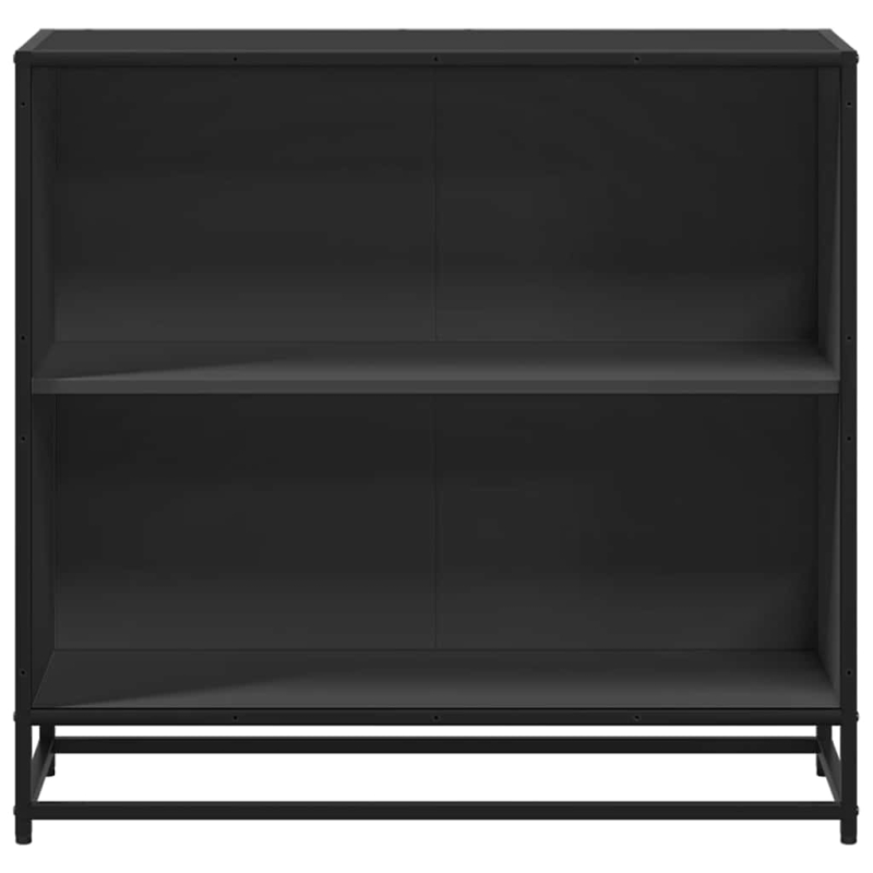 Bücherregal Schwarz 80,5x35x76 cm Holzwerkstoff