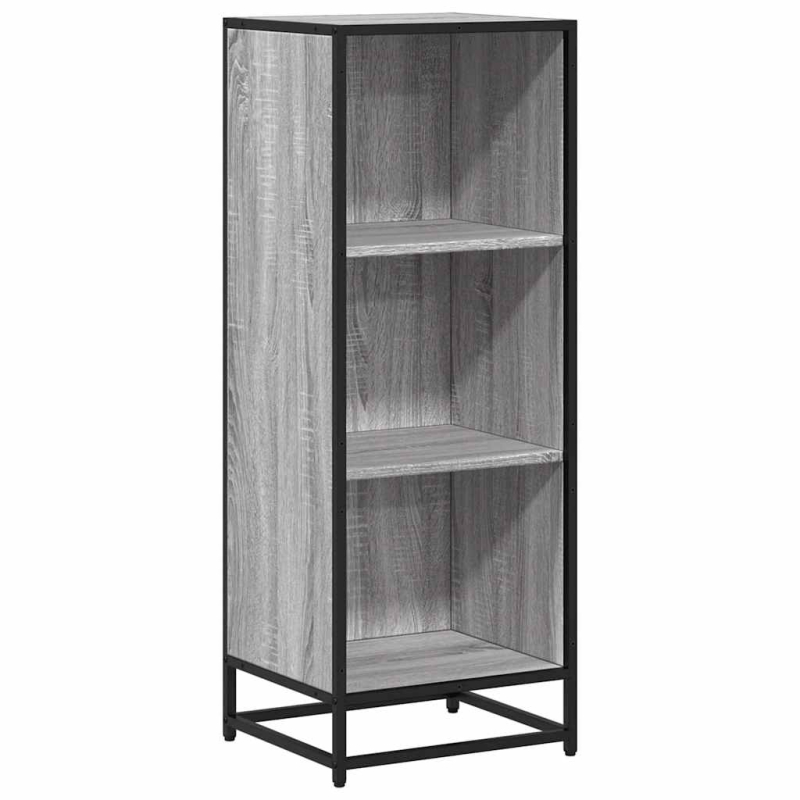 Bücherregal Grau Sonoma 40x35x107,5 cm Holzwerkstoff