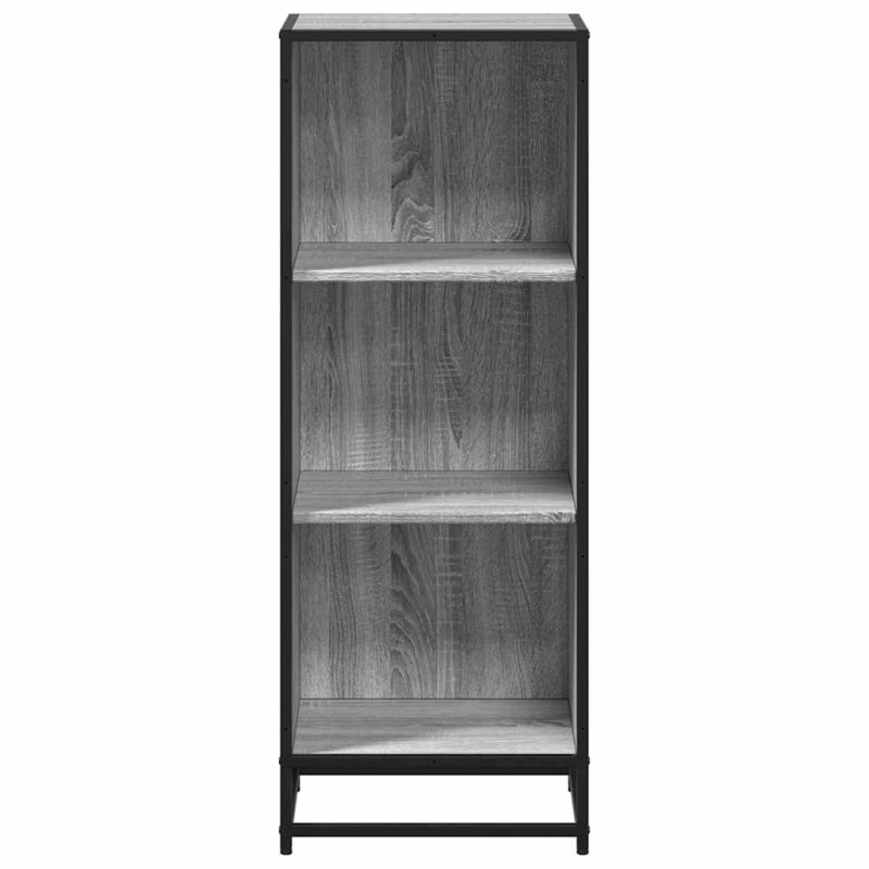 Bücherregal Grau Sonoma 40x35x107,5 cm Holzwerkstoff