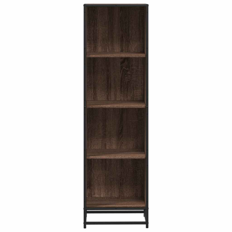 Bücherregal Braun Eichen-Optik 40x35x139 cm Holzwerkstoff