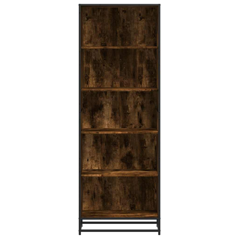 Bücherregal Räuchereiche 60x35x170,5 cm Holzwerkstoff