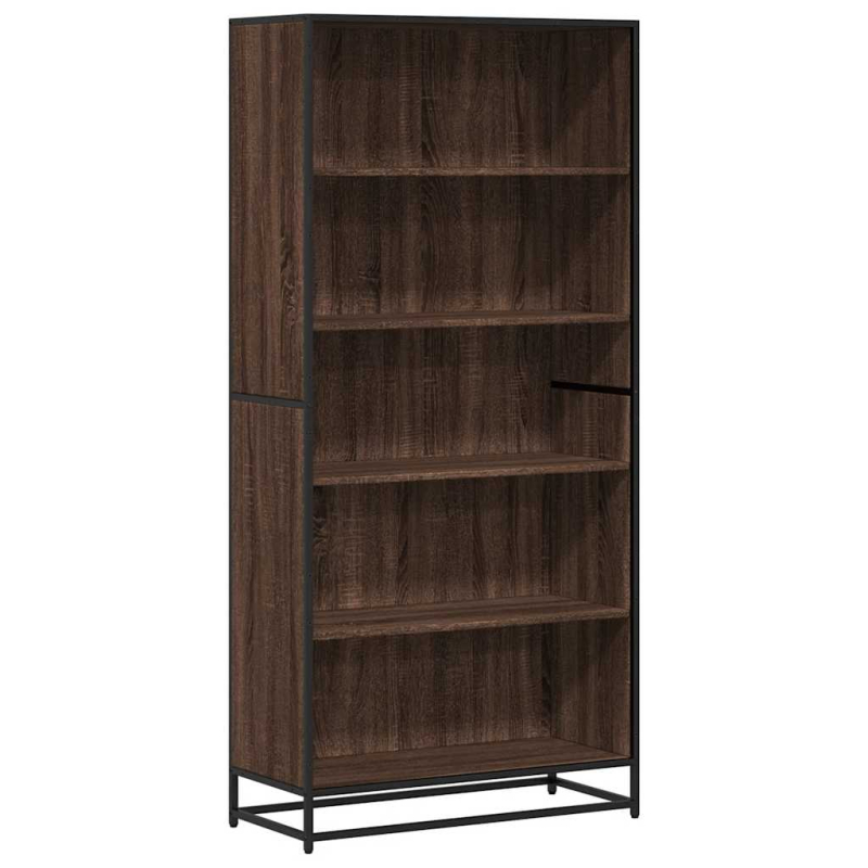 Bücherregal Räuchereiche 80,5x35x170,5 cm Holzwerkstoff