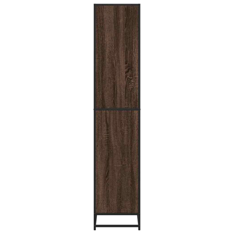 Bücherregal Räuchereiche 80,5x35x170,5 cm Holzwerkstoff