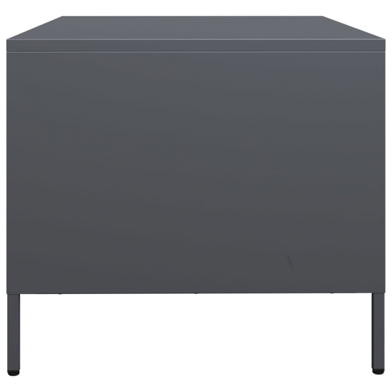 TV-Schrank Anthrazit 68x50x43,5 cm Kaltgewalzter Stahl