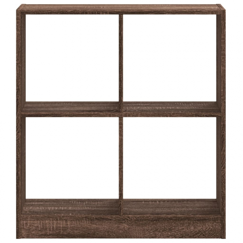 Bücherregal Braun Eichen-Optik 68,5x32x75 cm Holzwerkstoff