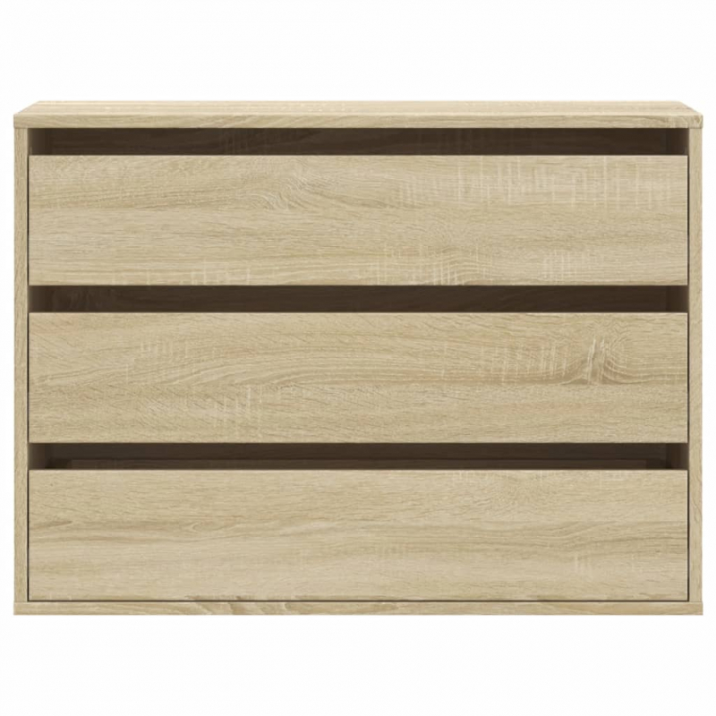 Kommode Sonoma-Eiche 80x41x58 cm Holzwerkstoff