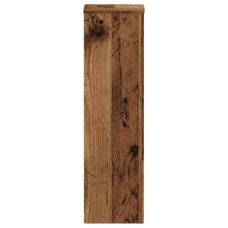 Pflanzenständer 2 Stk. Altholz-Optik 17x17x60 cm Holzwerkstoff