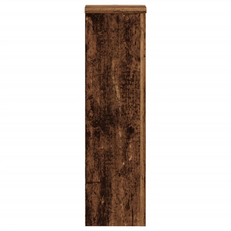 Pflanzenständer 2 Stk. Altholz-Optik 17x17x60 cm Holzwerkstoff