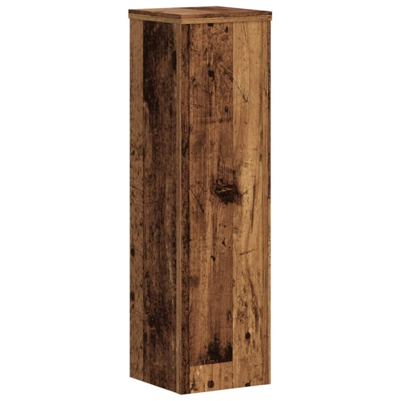 Pflanzenständer 2 Stk. Altholz-Optik 17x17x60 cm Holzwerkstoff