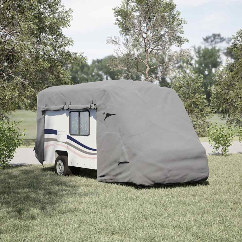Schutzhülle für Wohnmobil Grau 570x235x275 cm Vliesstoff