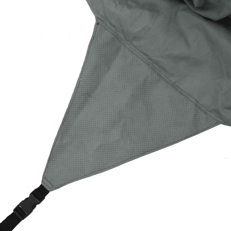 Schutzhülle für Wohnmobil Grau 610x235x275 cm Vliesstoff