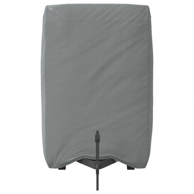 Schutzhülle für Pferdeanhänger Grau 396x178x250 cm Vliesstoff