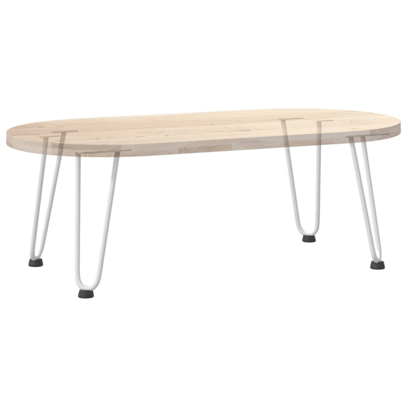 Haarnadelbeine 4 Stk. Weiß 30 cm Massivstahl
