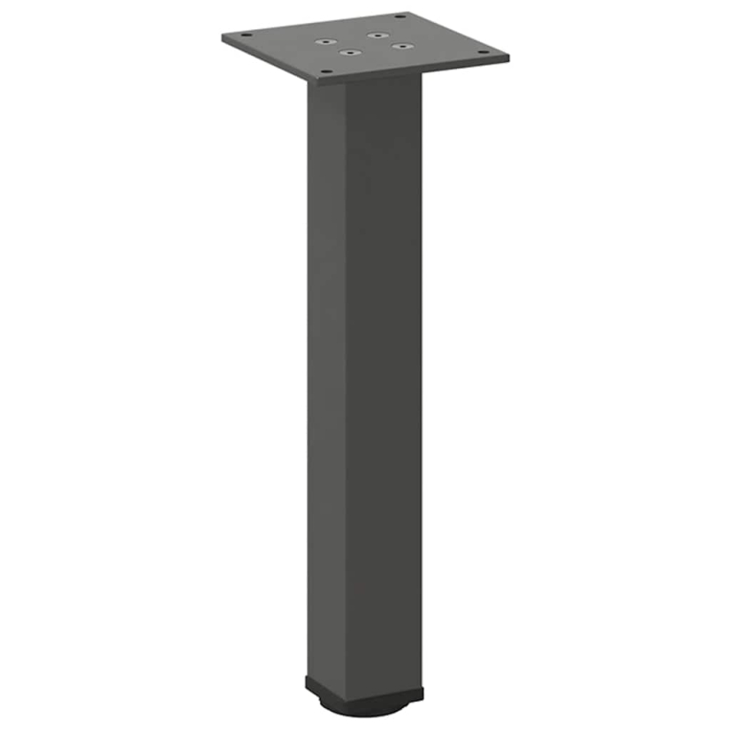 Couchtischbeine 4 Stk. Anthrazit 30-32 cm Stahl