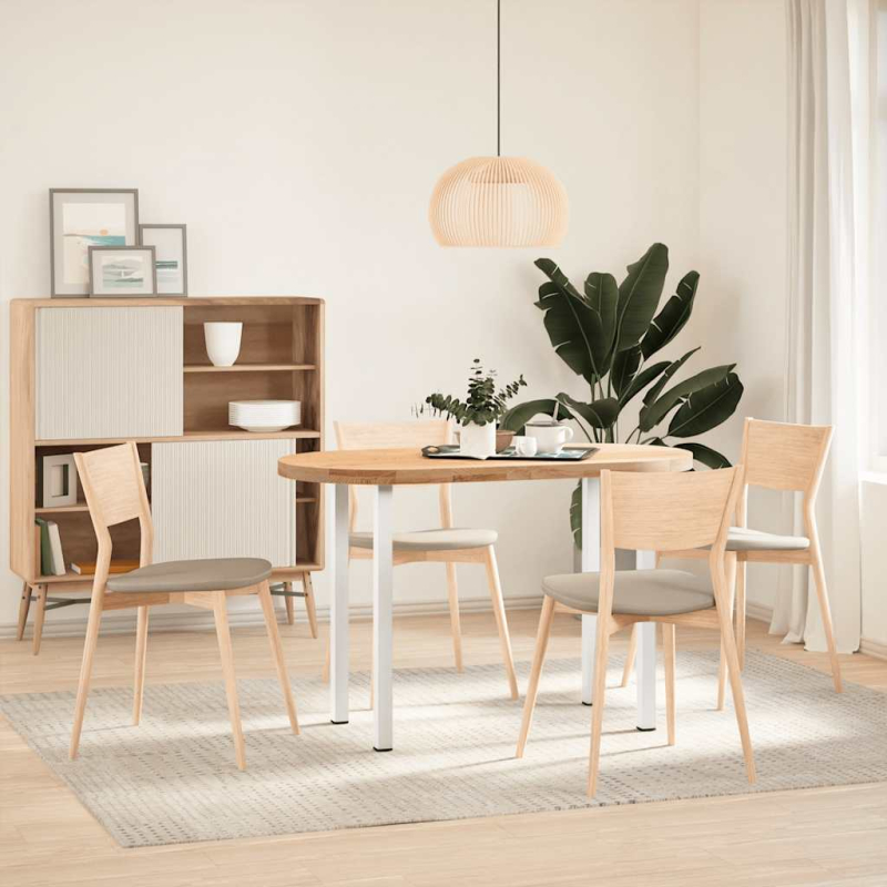 Couchtischbeine 4 Stk. Weiß 72-74 cm Stahl