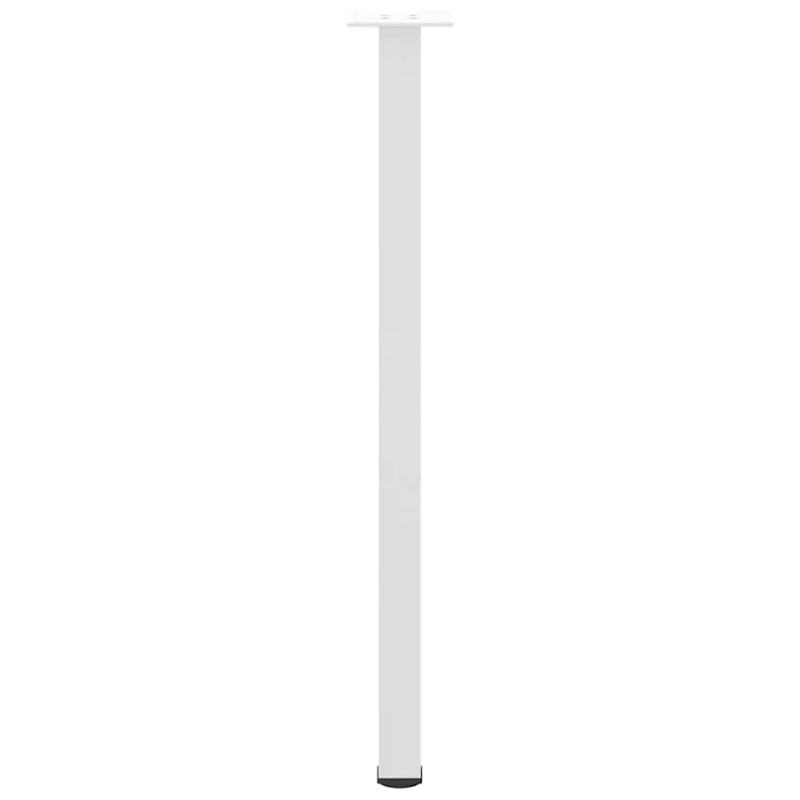 Couchtischbeine 4 Stk. Weiß 72-74 cm Stahl