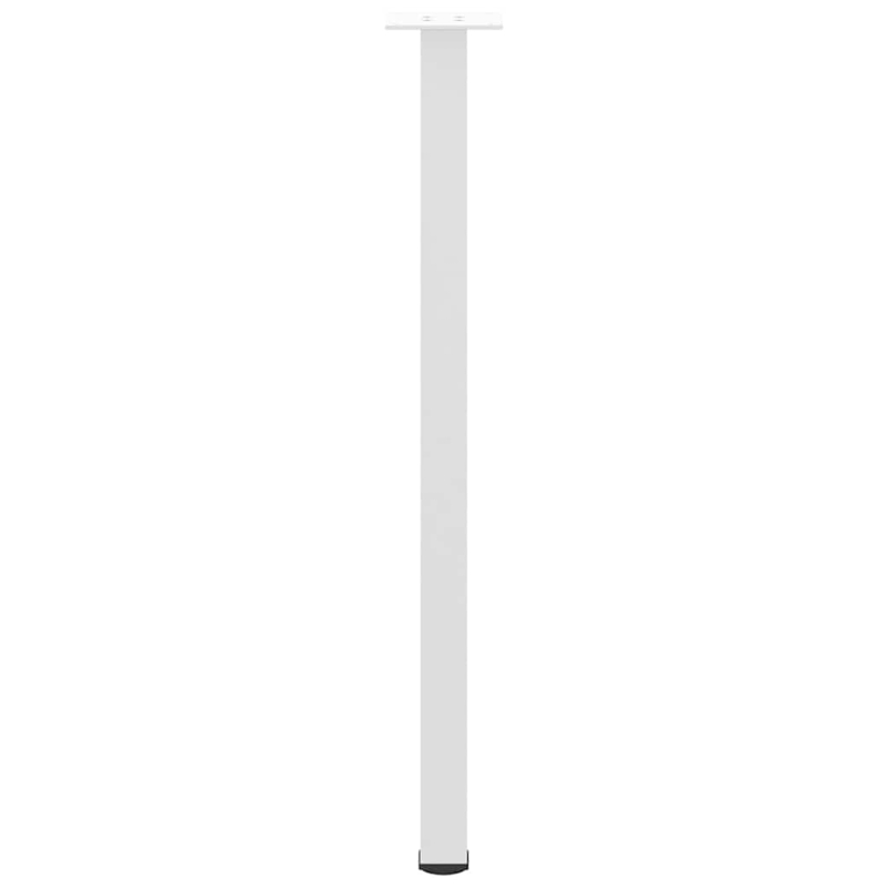 Couchtischbeine 4 Stk. Weiß 72-74 cm Stahl