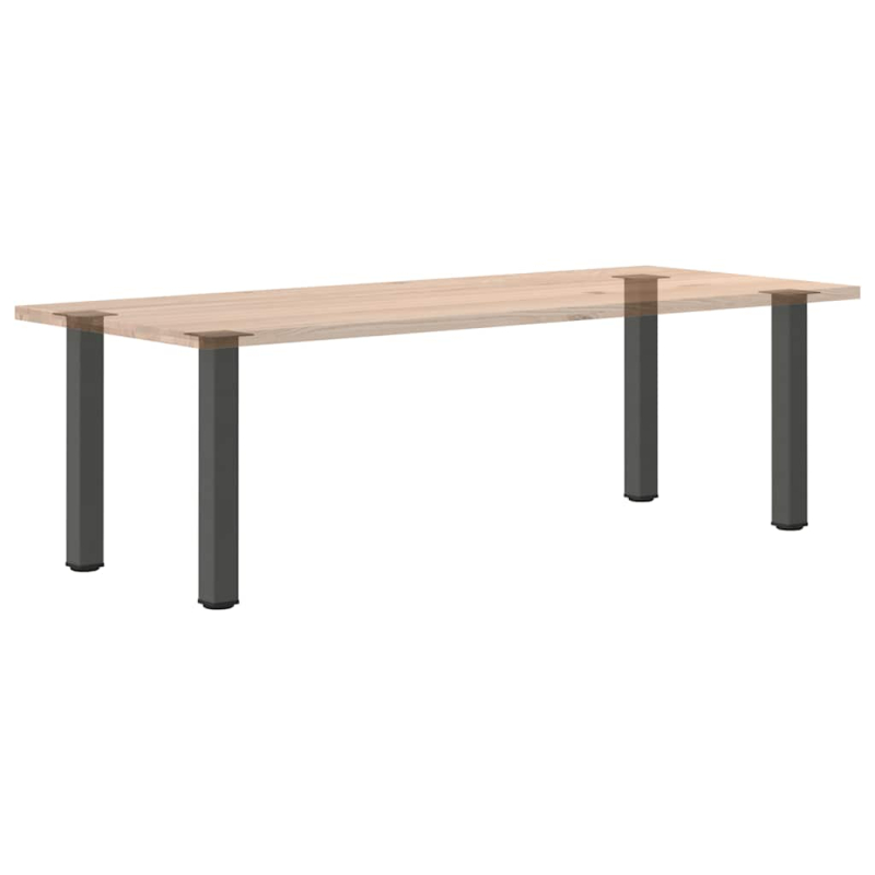 Couchtischbeine 4 Stk. Anthrazit 72-74 cm Stahl