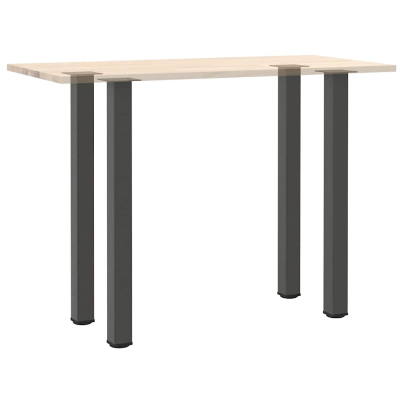 Couchtischbeine 4 Stk. Anthrazit 110-112 cm Stahl