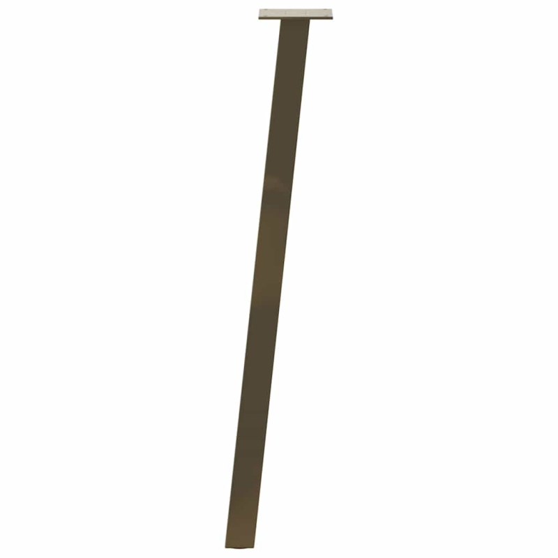 Couchtischbeine 4 Stk. Naturstahl 72 cm Stahl