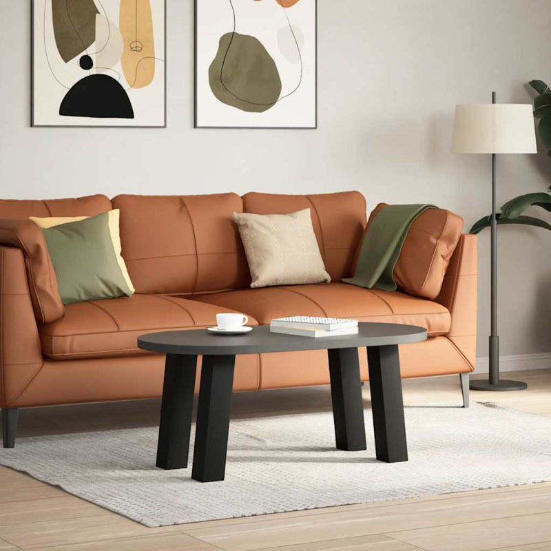 Couchtischbeine 4 Stk. Schwarz 42 cm Stahl