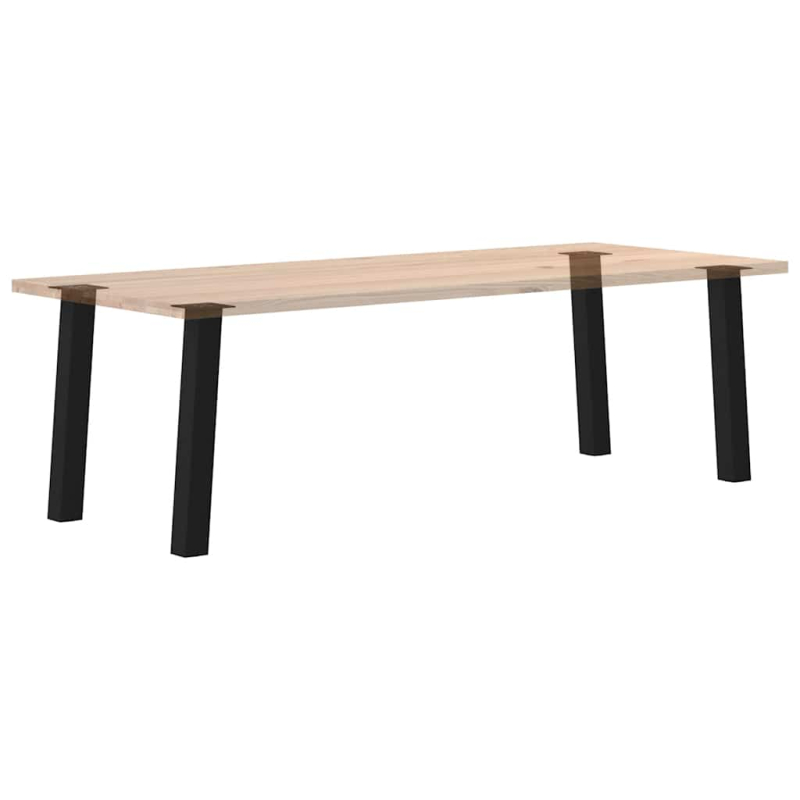 Couchtischbeine 4 Stk. Schwarz 72 cm Stahl